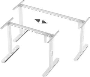 Biurko SENSE7 Rama Biurka elektrycznego biała (bez blatu) 5