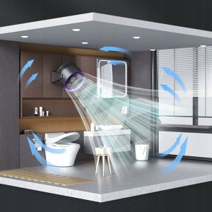 Wentylator USB Ventura Wentylator Biurkowy Wiatrak Stojący Przenośny Chłodzący 3600Mah 2