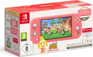 Nintendo Switch Lite Coral + Animal Crossing: New Horizons + 12 miesięcy NSO (NSH133) 3