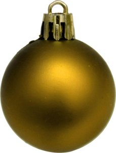 Koopman Bombki choinkowe złote 54 szt. 13