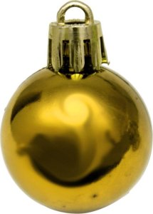 Koopman Bombki choinkowe złote 54 szt. 4