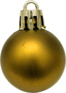 Koopman Bombki choinkowe złote 54 szt. 5