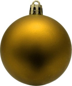 Koopman Bombki choinkowe złote 54 szt. 9