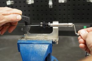 Cyclo Maszynka do gwintowania szprych CYCLO SPOKE THREAD ROLLING MACHINE, Dla szprych 12G 13G 14G (NEW) 4