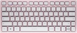 Klawiatura Cherry CHERRY KW 7100 MINI BT klawiatura Bluetooth QWERTY Angielski Różowy 1