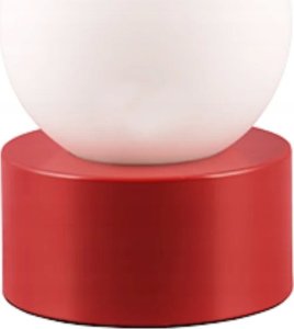 Lampa stołowa DELIGHT Trio Countess R59051010 lampa stołowa lampka 1x25W E14 czerwona/biała 1