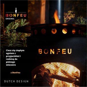 Palenisko ogrodowe Rojaplast BONFEU KOMINEK OGRODOWY BONCARRÉ RDZAWY 5
