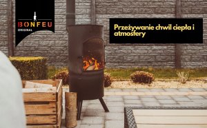 Palenisko ogrodowe Rojaplast BONFEU KOMINEK OGRODOWY BONCARRÉ RDZAWY 7