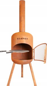 Palenisko ogrodowe Rojaplast BonBono rdzawy 2