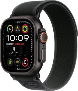 Smartwatch Apple Watch Ultra 2 GPS + Cellular 49mm Black Titanium Case Trail Loop S/M Czarny (MX4U3) 1