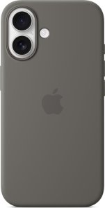 Apple iPhone 16 Silicone Case with MagSafe Stone Gray MYY33ZM/A 2