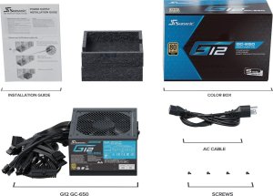 Zasilacz SeaSonic G12 GC 650W (SSP-650RT2) 5