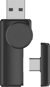 Słuchawki ForCell FORCELL F-AUDIO Super Clear Calls słuchawki bezprzewodowe bluetooth TWS ANC + ENC + DONGLE czarne 2