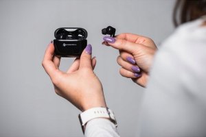 Słuchawki ForCell FORCELL F-AUDIO Super Clear Calls słuchawki bezprzewodowe bluetooth TWS ANC + ENC + DONGLE czarne 5