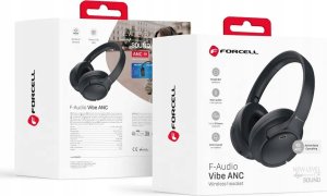 Słuchawki ForCell FORCELL F-AUDIO Vibe ANC słuchawki bezprzewodowe bluetooth nagłowne ANC + TUYA APP czarne 4