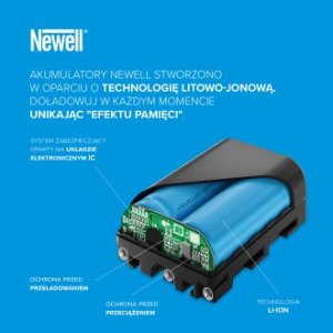 Akumulator Newell Akumulator zamiennik LP-E6P USB-C do Canon 14