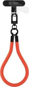 Tech-Protect TECH-PROTECT C3S ROPE WRIST STRAP NEON ORANGE/BLACK 1