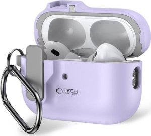 Tech-Protect TECH-PROTECT SLIM HOOK APPLE AIRPODS PRO 1 / 2 LAVENDER 1