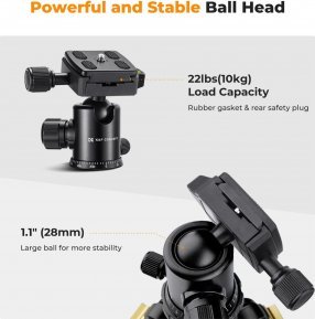 Statyw K&F Statyw K&F Concept B234A1 z głowicą kulową BH-28 4