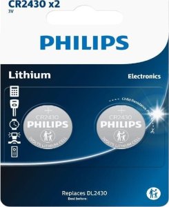 Philips Philips minicelle CR2430 2-blister 1