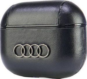 Audi Audi Leather Big Logo AirPods 3 cover czarny/black AU-AP3-GT/D3-BK 2