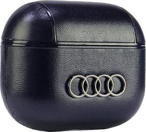 Audi Audi Leather Big Logo AirPods 3 cover czarny/black AU-AP3-GT/D3-BK 3