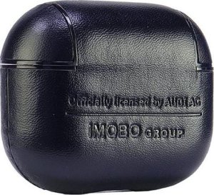 Audi Audi Leather Big Logo AirPods 3 cover czarny/black AU-AP3-GT/D3-BK 5
