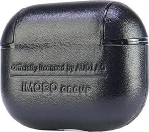 Audi Audi Leather Big Logo AirPods 3 cover czarny/black AU-AP3-GT/D3-BK 6
