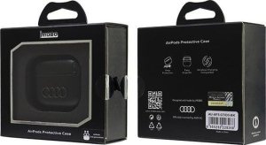 Audi Audi Leather Big Logo AirPods 3 cover czarny/black AU-AP3-GT/D3-BK 7