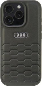 Audi Audi Synthetic Leather iPhone 16 Pro 6.3" czarny/black hardcase AU-TPUPCIP16P-GT/D2-BK 1