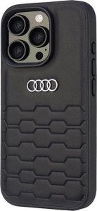 Audi Audi Synthetic Leather iPhone 16 Pro 6.3" czarny/black hardcase AU-TPUPCIP16P-GT/D2-BK 3