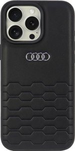 Audi Audi Synthetic Leather iPhone 16 Pro Max 6.9" czarny/black hardcase AU-TPUPCIP16PM-GT/D2-BK 1