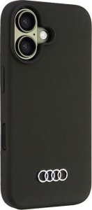 Audi Audi Silicone Case iPhone 16 6.1" czarny/black hardcase AU-LSRIP16-Q3/D1-BK 2