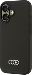 Audi Audi Silicone Case iPhone 16 6.1" czarny/black hardcase AU-LSRIP16-Q3/D1-BK 3