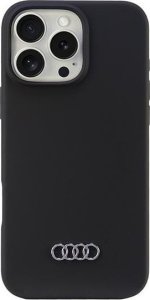 Audi Audi Silicone Case iPhone 16 Pro Max 6.9" czarny/black hardcase AU-LSRIP16PM-Q3/D1-BK 1