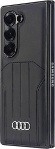 Audi Synthetic Leather MagSafe Z Fold6 F956 czarny/black hardcase AU-TPUPCMFold6-Q5/D1-BK 6