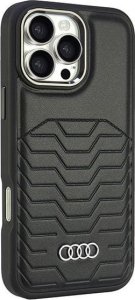 Audi Audi Synthetic Leather MagSafe iPhone 16 Pro Max 6.9" czarny/black hardcase AU-TPUPCMIP16PM-GT/D3-BK 2