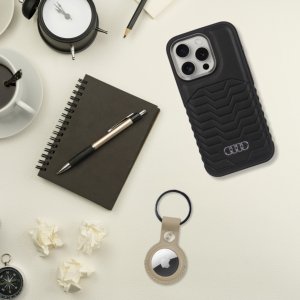 Audi Audi Synthetic Leather MagSafe iPhone 16 Pro Max 6.9" czarny/black hardcase AU-TPUPCMIP16PM-GT/D3-BK 10