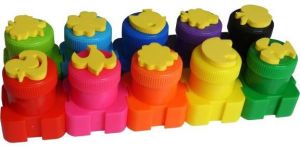 Patio Farby do malowania palcami 10 kolorów 2