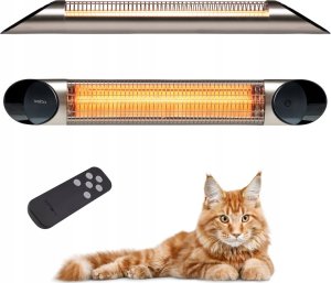 Sunred Infraraudonųjų spindulių šildytuvas Veito BLADE (sidabrinis, 2000W) 3