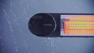 Sunred Infraraudonųjų spindulių šildytuvas Veito BLADE S (juodas, 2500W) 2