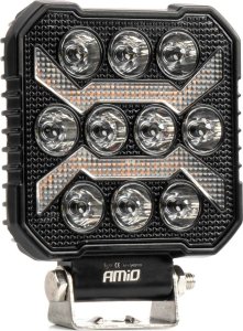 AMiO Lampa robocza szperacz led awl68 54w 6500k 10000lm 12v 24v amio-04209 1