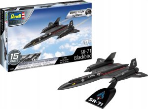 Cobi Samolot do sklejania 1:110 63652 Lockheed SR-71 Blackbird Revell + 5 farbek, pędzelek 1