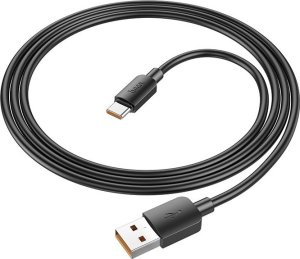 Kabel USB Hoco USB-A - USB-C 1 m Czarny 3