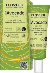 Alkotest FLOSLEK_Rich Avocado krem przeciwzmarszczkowy pod oczy 30ml 1