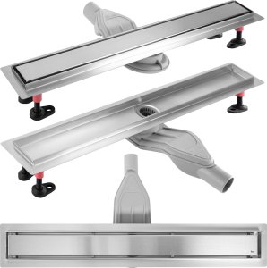 Rea Odpływ Liniowy REA Neox Superflow STAL SZCZOTKOWANA 60 1