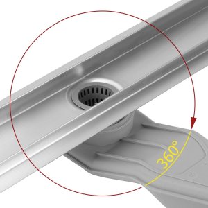 Rea Odpływ Liniowy REA Neox Superflow STAL SZCZOTKOWANA 60 2