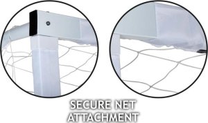 Enero SIATKA DO BRAMKI 300x200x110CM BIAŁO-CZARNA ENERO 2