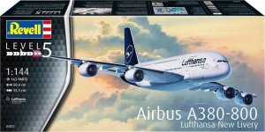 Cobi Model samolotu do sklejania Revell 63808 1:288 AIRBUS A380 Zestaw 3