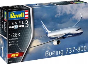 Cobi Model samolotu do sklejania Revell 63809 1:288 BOEING 737-800 Zestaw 2